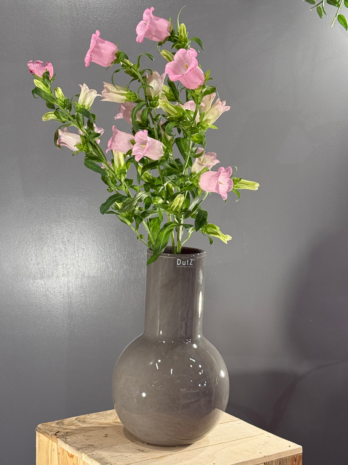 Vase MERYNA, Taupe 2.0, 30 cm Höhe