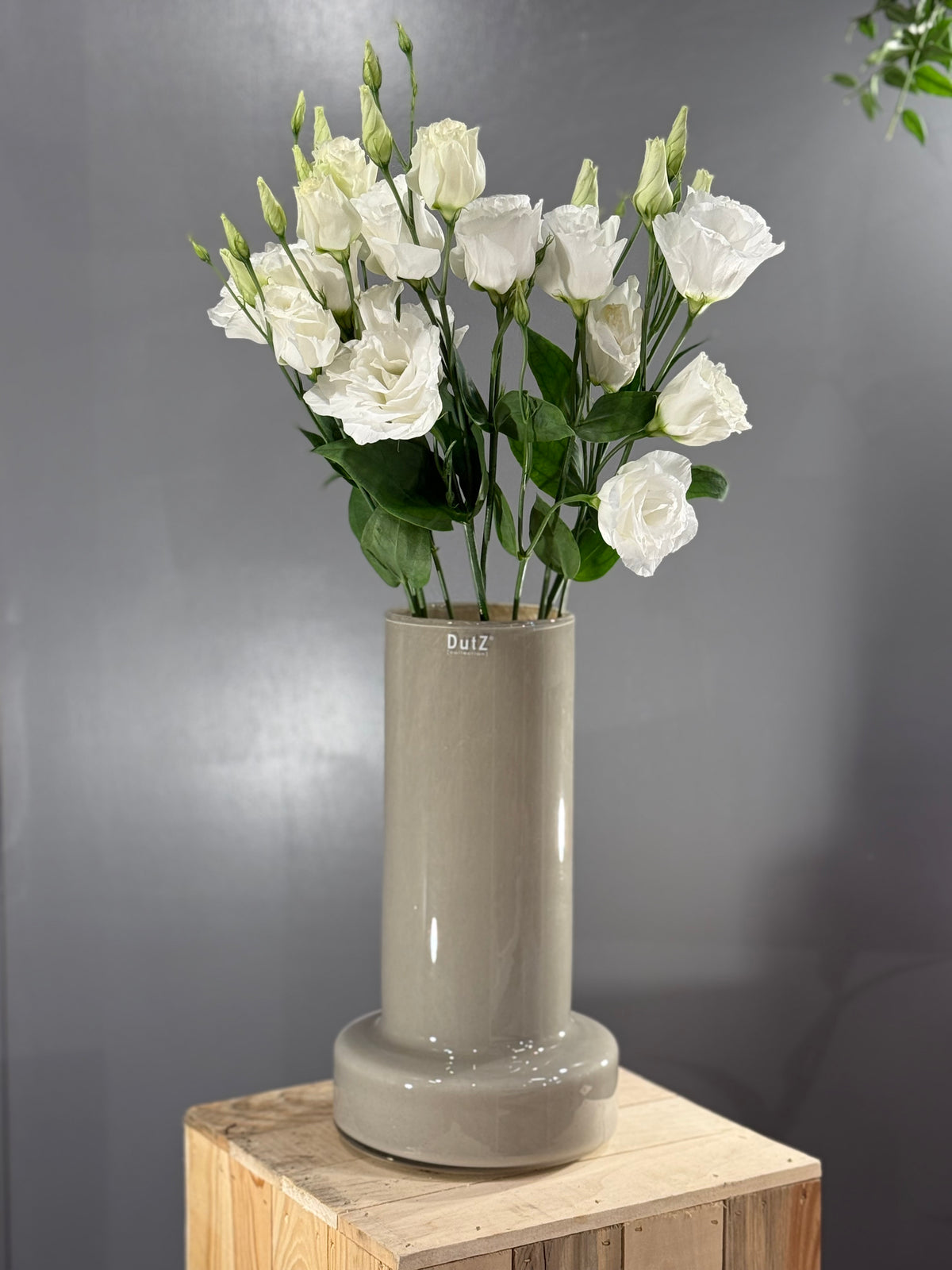 Vase Sharpo TAUPE, 35 cm Höhe