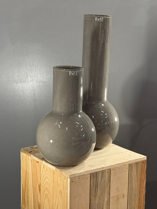 Vase MERYNA, Taupe 2.0, 30 cm Höhe
