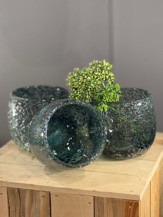 Windlicht / Vase Hurricane Diva PINE 10 X 10 X 10